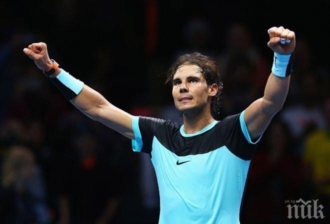 Рафаел Надал започна 2016-а с титлата в Абу Даби