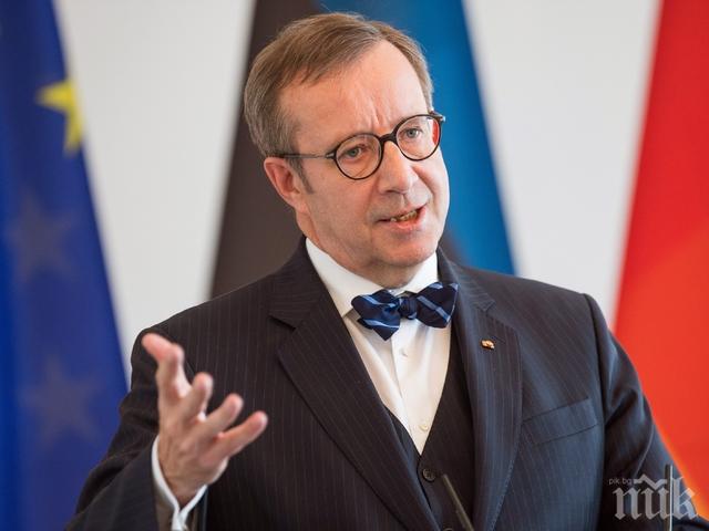 Президентска сватба в Естония