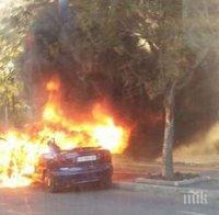Шест автомобила изгоряха за една нощ във Варна