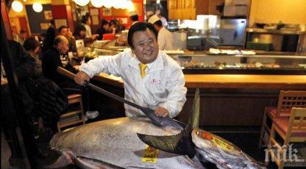 бизнесмен плати 117 000 долара една риба търг токио