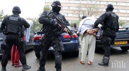 мащабна операция френския град сент уен арестувани