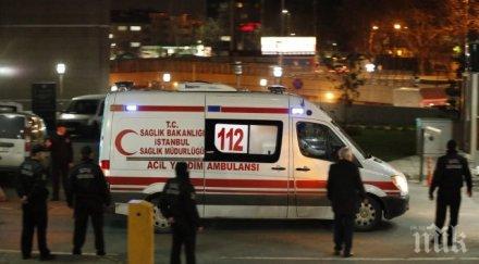 три автобуса преобърнаха ден един турски град