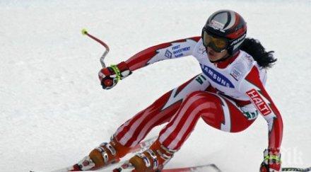 норвежка спечели слалома санта катерина киркова класира втория манш