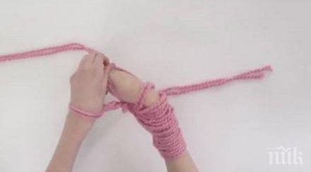 обви прежда около ръката няколко минути късно можах повярвам очите