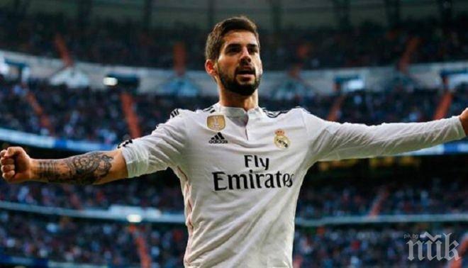 Ювентус готов да се включи в битката за Иско