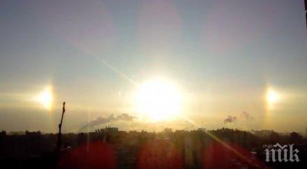 три слънца изгряха петербург