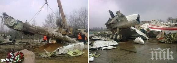 Полша пак ще разследва самолетната катастрофа в Смоленск
