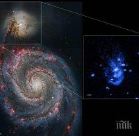 Глобална мрежа от телескопи ще заснеме изображения на черни дупки