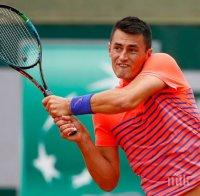 Томич с трисетов успех над Нишикори в Бризбейн