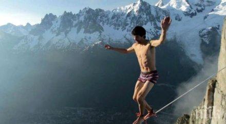 известен френски въжеиграч загина падане балон