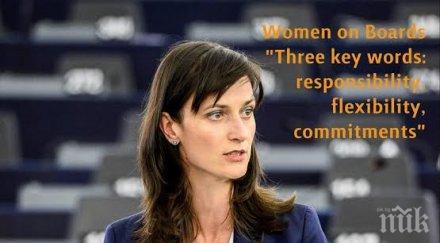 мария габриел успокои граничният контрол значи разпад шенген