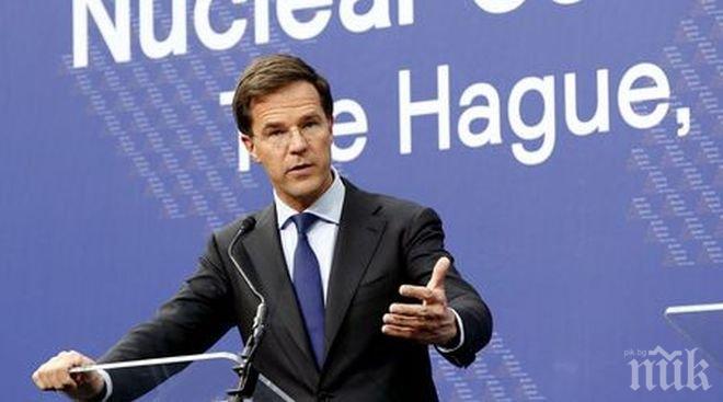 Холандският премиер обеща да постигне съгласие за обща европейска гранична агенция

