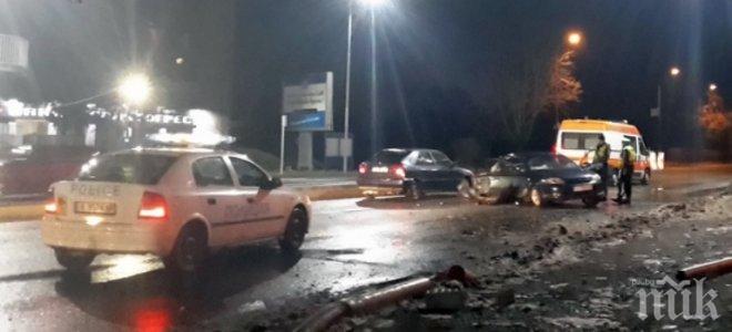 Катастрофа в столичния квартал „Красна поляна”