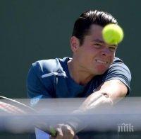 Раонич поднесе сензацията срещу Федерер и спечели турнира в Бризбейн