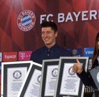 Левандовски е третият футболист, удостоен с приза Спортист на годината в Полша