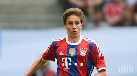 талант напуска байерн мюнхен