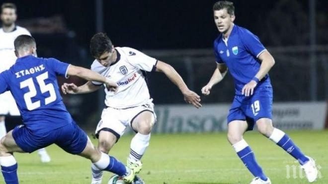 Домовчийски не помогна на Левадиакос в сблъсъка с Олимпиакос