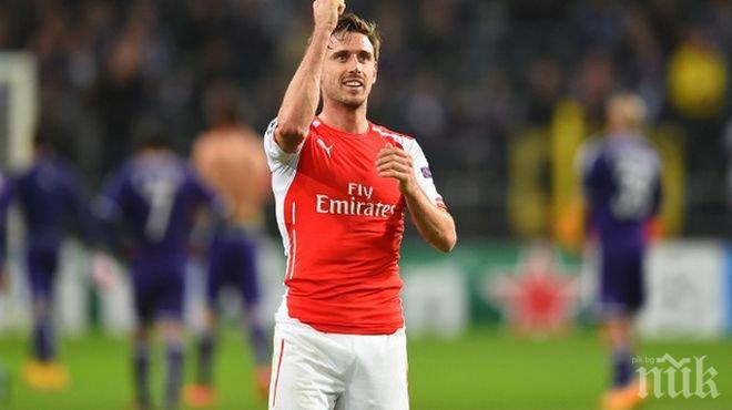 Испански национал преподписва с Арсенал