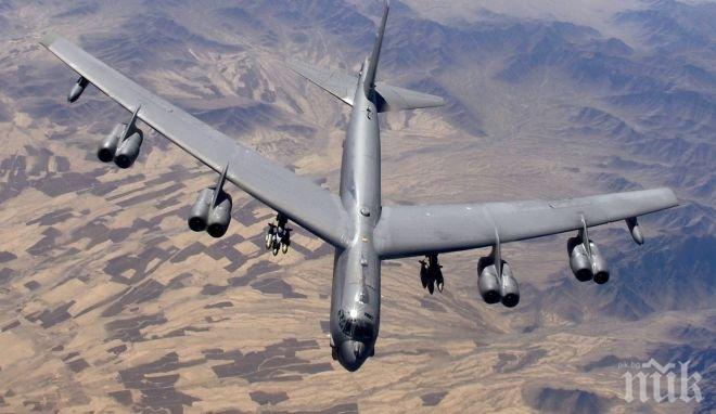 САЩ пратиха стратегически бомбардировач в Южна Корея