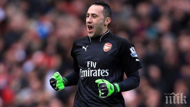 Венгер: Оспина може да е бъдещият номер 1 на Арсенал