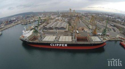 ръст обработените контейнери пристанище варна