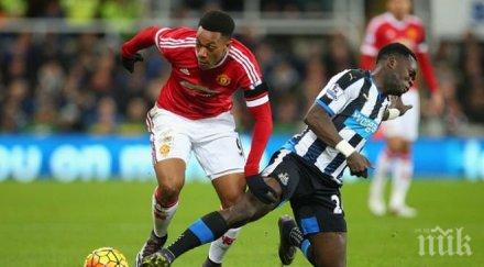 манчестър юнайтед пореден провал зрелищно нюкасъл