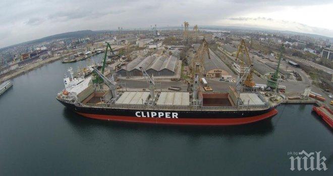Ръст на обработените контейнери в Пристанище Варна