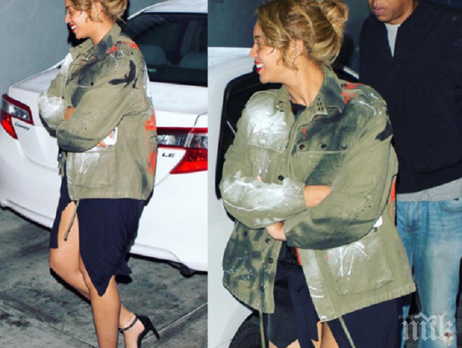 Ексклузивни кадри! Бионсе вероятно чака второ дете (снимки)