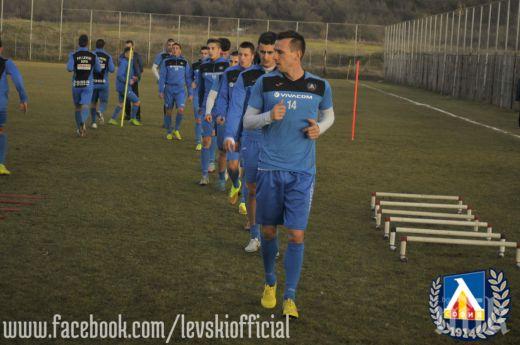 Тактически занимания в Левски