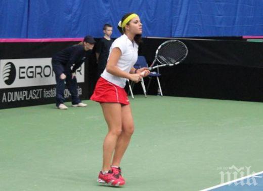Виктория Томова на осминафинал в Анталия