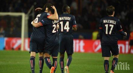 скандална издънка реферите подари победата псж снимка