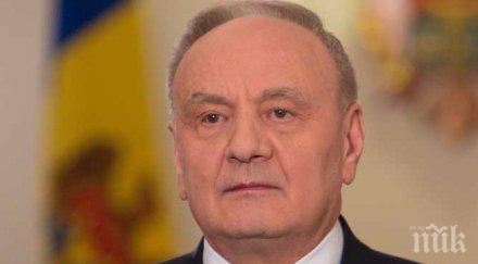молдовският президент отхвърли кандидатурата владимир плахотнюк министър председател страната