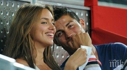 фенове ирина шейк кристиано изпусна златната топка