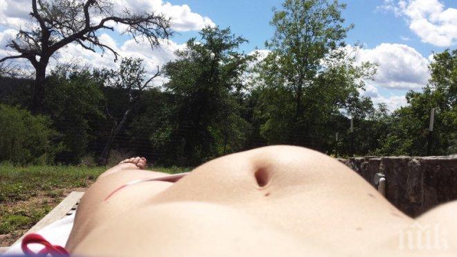 Когато тази бременна жена поглежда тялото си, не можеше да повярва на очите си. Какво се случи?