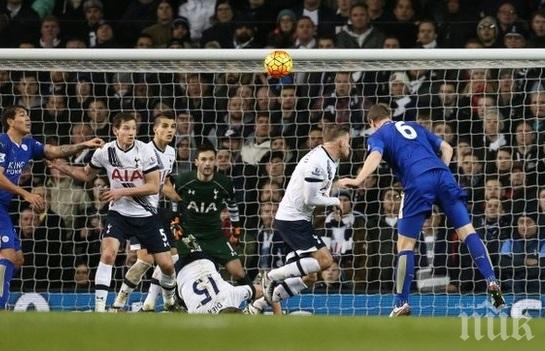 Лестър удари Тотнъм като гост, Съндърланд оскуба „лебедите“
