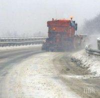 МВР: Пътищата в страната са проходими при зимни условия, сняг вали в почти цяла Западна България