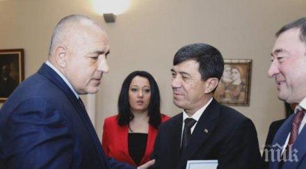 вижте протече срещата борисов заместник председателя кабинета министрите туркменистан снимки