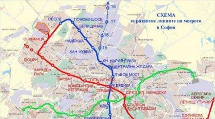 заради метрото затварят част центъра столицата