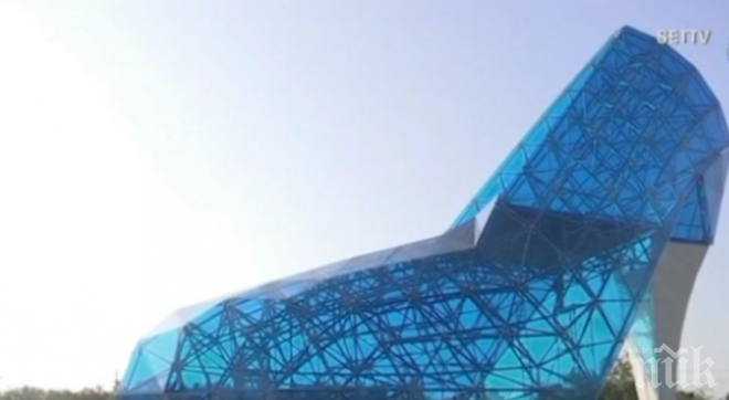 Нестандартно! Църква във формата на обувка отваря врати в Китай