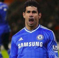 Диего Коста в болница след мача с Евертън 