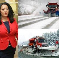 ПЪРВО В ПИК! Министър Лиляна Павлова с ексклузивен коментар за 100-метровата лавина при Петрохан и движението по 