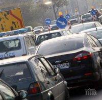 Големи задръствания блокираха столицата