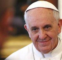 Папа Франциск посети синагогата в Рим
