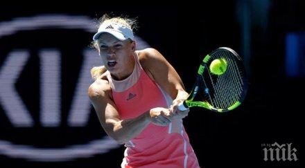 първа голяма изненада аустрелиън оупън вожняцки аут турнира