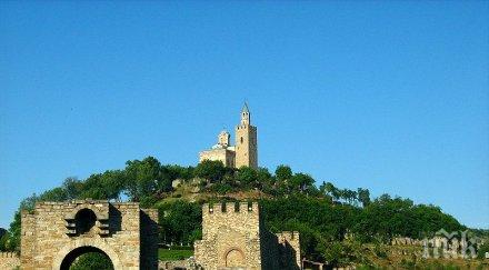 царевец приема туристи въпреки снеговалежа