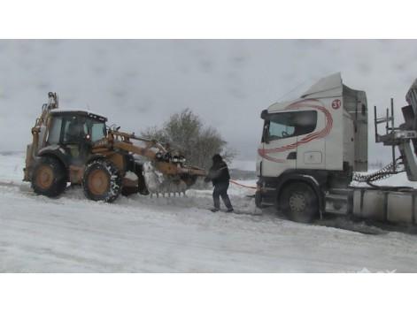 Снежната буря затвори всички черноморски пристанища в Румъния