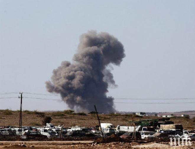 Въздушните удари по Ракка са убили 40 цивилни