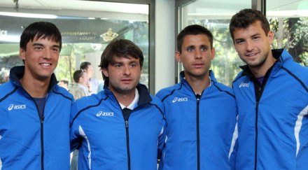 българия естония поправителен купа дейвис