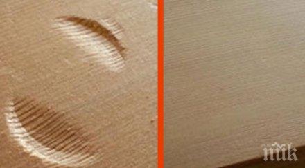 начин изчезват грозните драскотини дървените мебели секунди