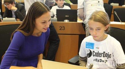 570 000 граждани учиха програмират рамките европейската седмица програмирането 2015